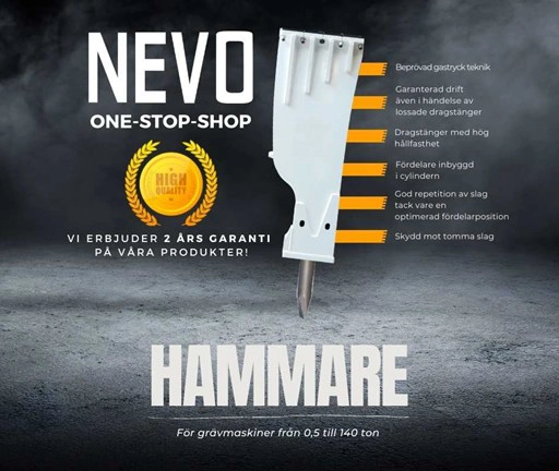 Hydraulhammare | Nevo Maskin
