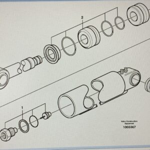 Hydraulcylinder motorhuv