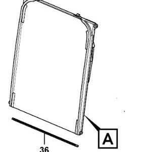 Glasruta Övre Sams. B-mod.