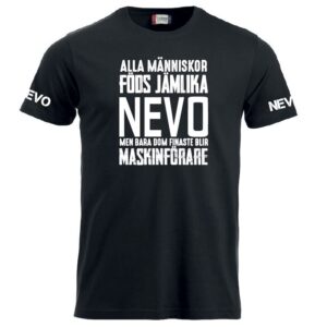 T-shirt, maskinförare