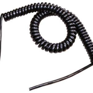 Kabelspiral 3 x 0,75 mm - 3M lång (3-ledare)